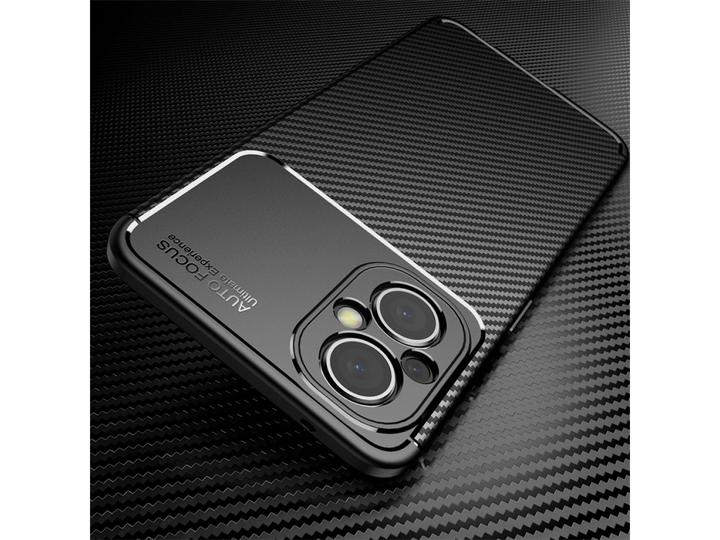Actual product image Screenguard Oppo Reno8 Lite 5G Hull Carbon Design TPU Case (Oppo Reno 8 Lite 5G)