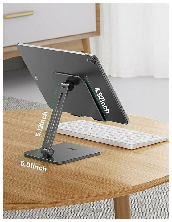 Immagine prodotto Ugreen LP134 Supporto per tablet pieghevole in metallo (grigio)