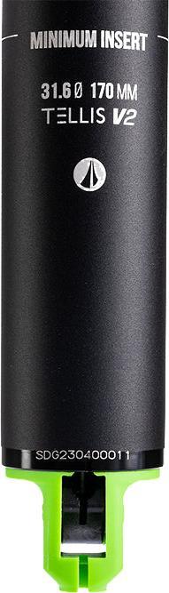 Produktbild Sdg Tellis V2 Dropper Sattelstütze, 31.6mm, 230mm, 612.5mm Länge, black (31.60 mm)