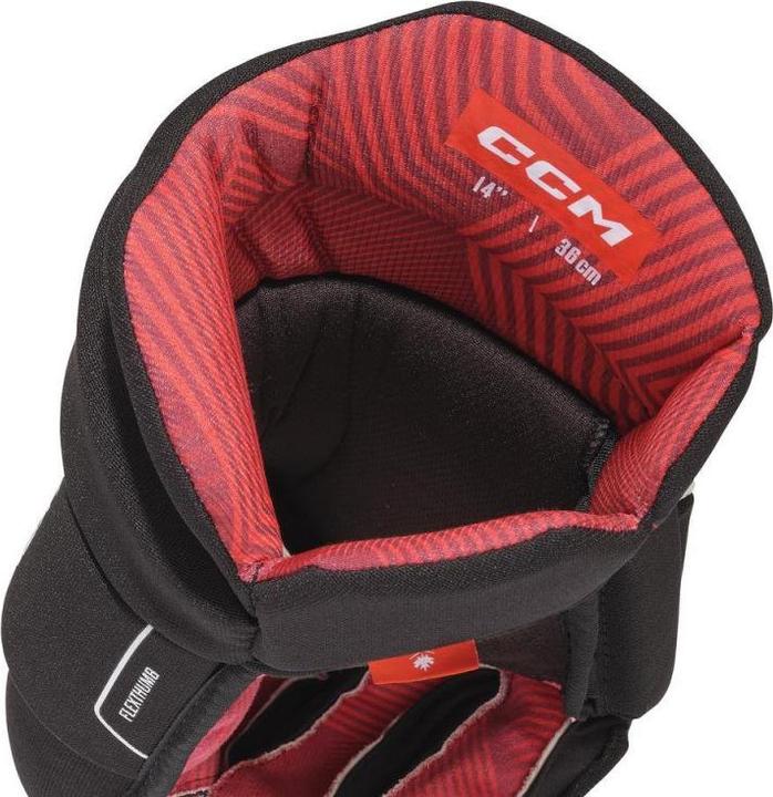 Produktbild CCM HGNEXT23 JR CCM-Handschuhe Rot/Weiss 12 (4925830) (12)
