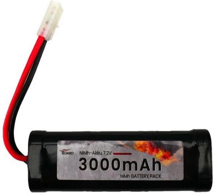 Image du produit Torro Batterie NiMH 7.2V 3000mAh Fiche Tamiya Tamiya (7.20 V, 3000 mAh)
