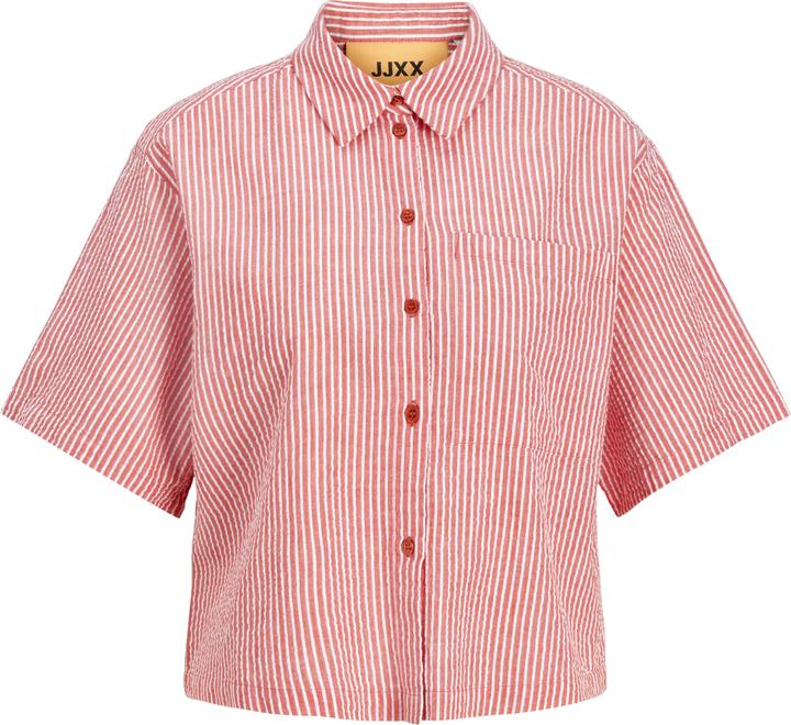 JJXX Jxwindy Seersucker Ss Shirt Wvn Sn