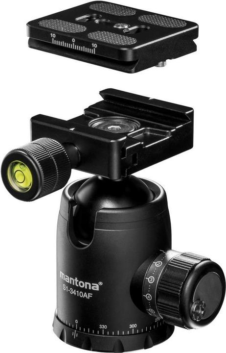 Actual product image mantona Fortress 34 ball head (S1-3410AF) (Spherical head)