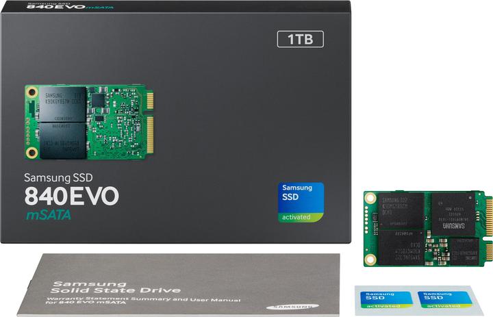 Actual product image Samsung 840 Evo (1000 GB, mSATA)