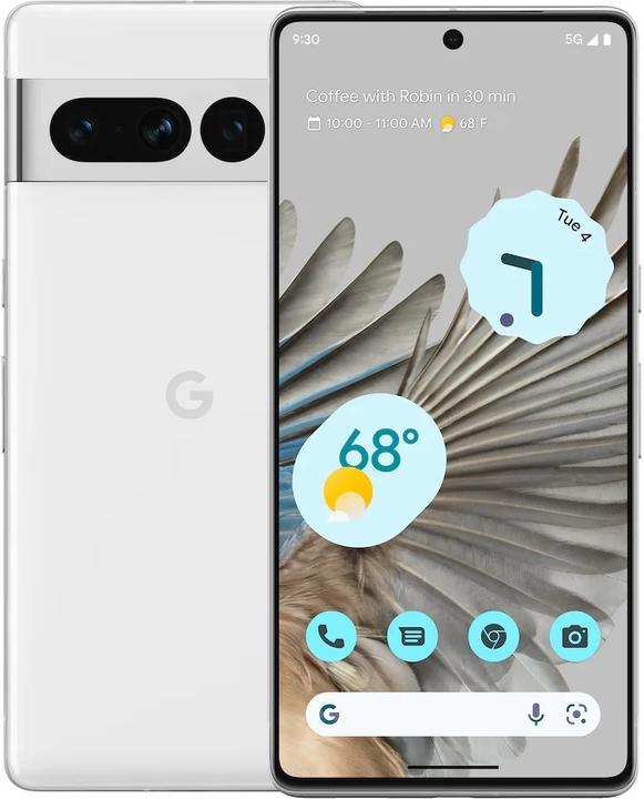 Immagine prodotto Google Pixel 7 Pro (128 GB, Bianco, 6.70", SIM + eSIM, 50 Mpx, 5G)