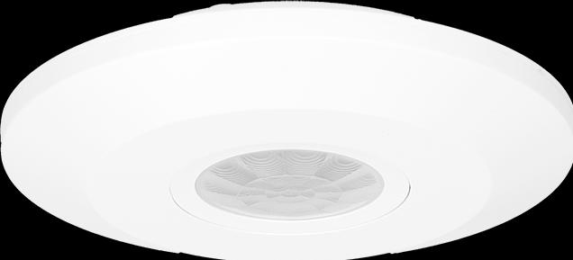 Produktbild Orno Cr-241 Innen Infrarot Bewegungsmelder 360 Grad Mit Lichtstärke Lux Anpassung 2000w Max, weiss (6 m)