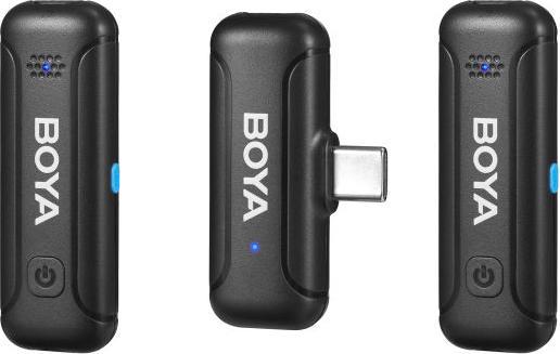 Immagine prodotto Boya BY-WM3T-U2 - Kit per Type-C 2 x trasmettitore / 1x ricevitore / 1x custodia (BY-WM3T-U2)
