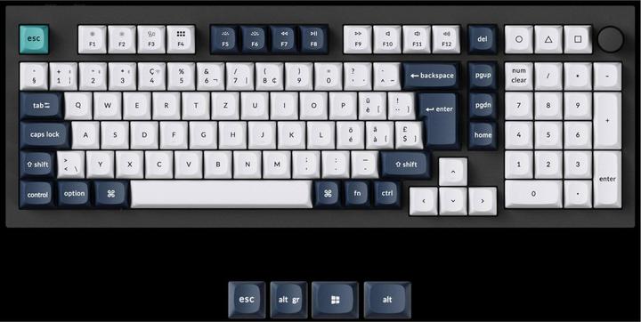 Image du produit Keychron Q5 Max (CH, Filaire, Sans fil)