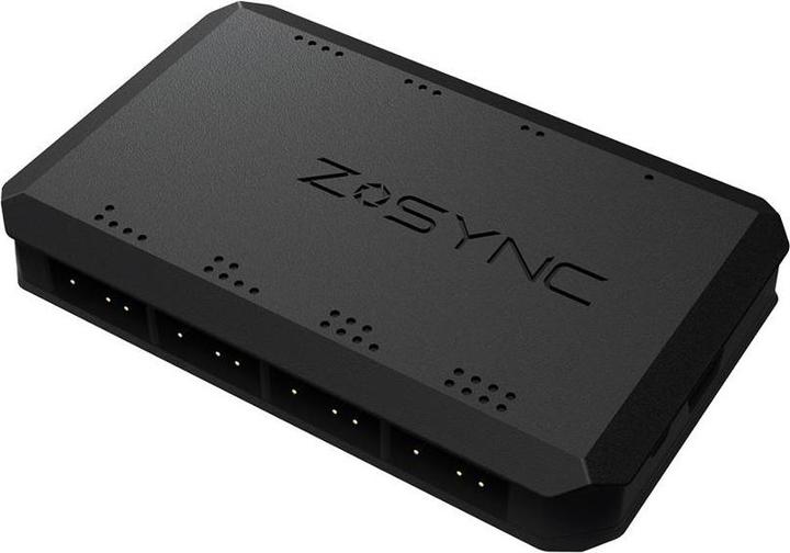Actual product image Zalman 120mm ZM-LF120 ARGB Triple Pack incl. Controller (120 mm, 3 x)