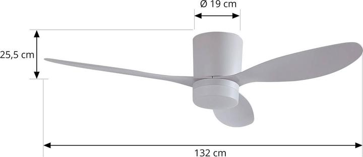 Actual product image Lucande Kayu (47 dB)