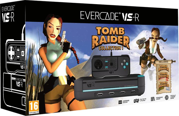 Immagine prodotto Evercade Console VS-R con Tomb Raider Collection 1 (I, II e III) /