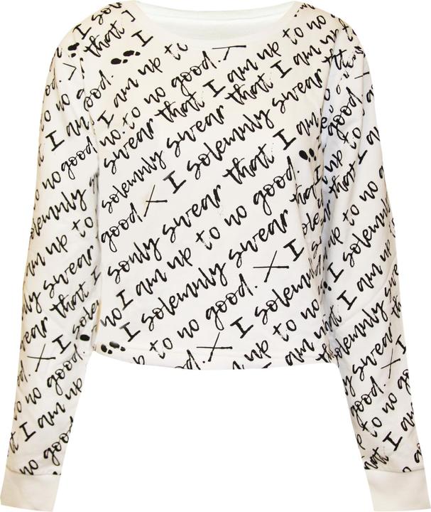 I Solemnly Swear Kurzes Sweatshirt (L)