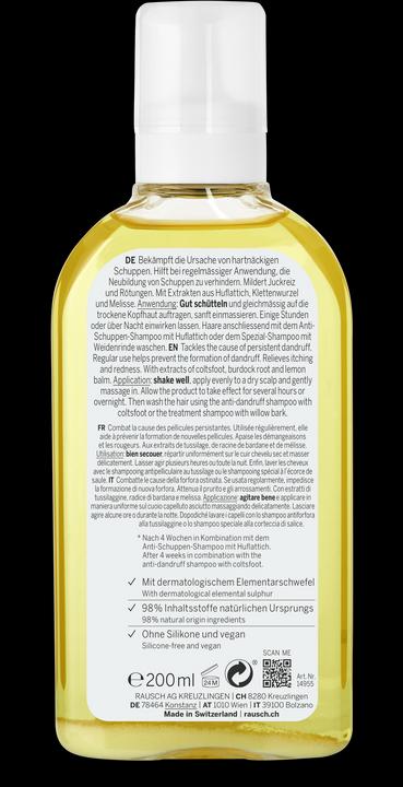Image du produit Rausch Lot antipelliculaire cuir chevelu sabot (200 ml)
