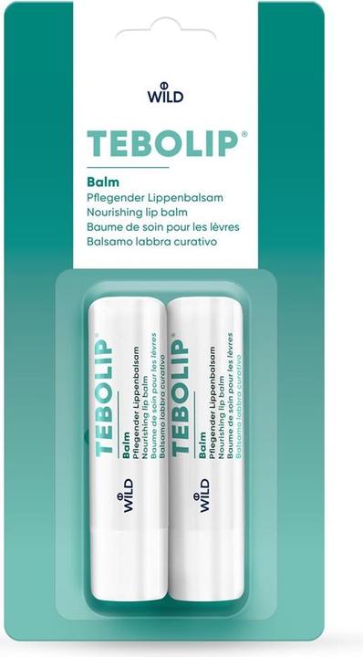 Actual product image Tebo Lip balm stick with tea tree oil 2 x DUO (Balm, 210 ml)