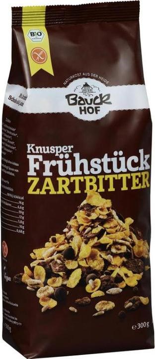Produktbild Bauckhof Knusper Frühstück Zartbitter Bio (300 g)