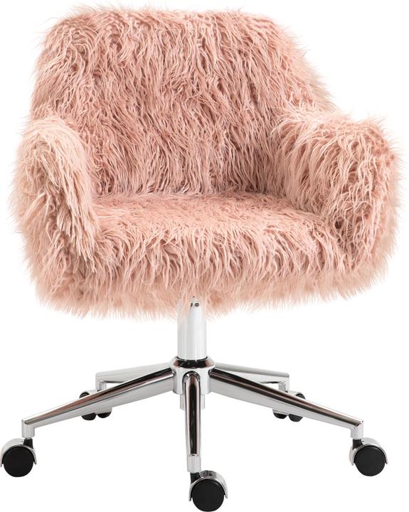 Vinsetto Office chair with faux fur