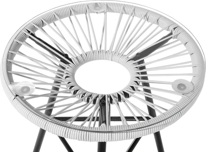 Actual product image Beliani Acapulco set of 2 with table