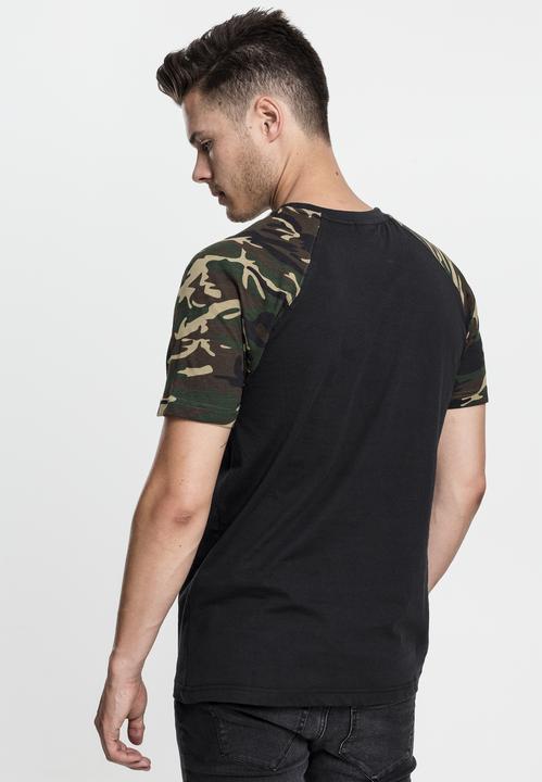 Actual product image Urban Classics Raglan Contrast Tee (S)