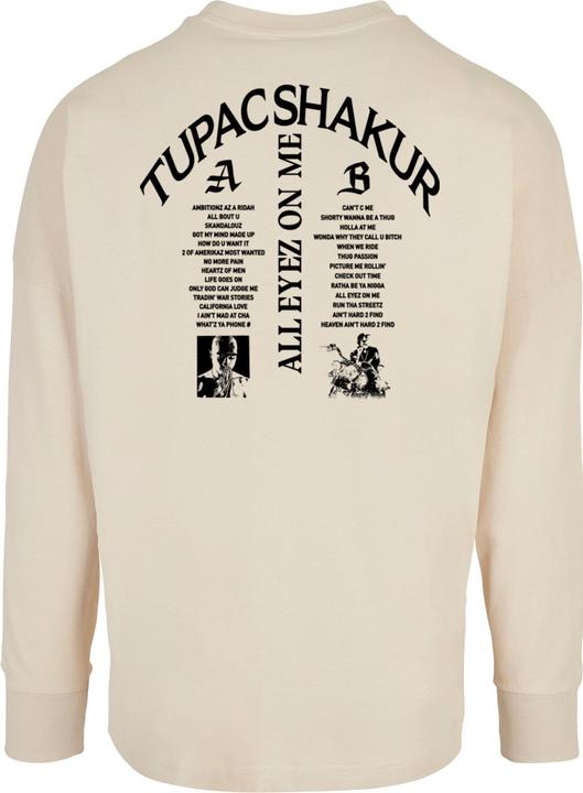 Actual product image Mister Tee X Artist 2Pac All Eyez on me Tracklist Cut On Longsleeve - 173459 (XL)