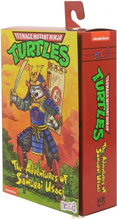 Actual product image Neca Teenage Mutant Ninja Turtles (Cartoon) Action Figure Ultimate Samurai Adventure Usagi Yojimbo 18 cm
