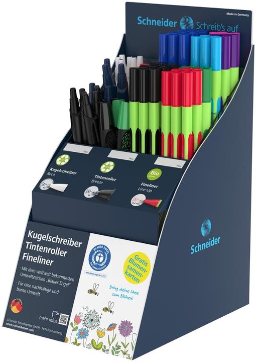 Actual product image Schneider Counter display 90ST POS display assorted (Deep blue, 90 x)