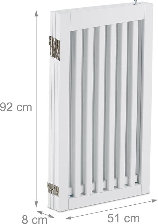 Produktbild Relaxdays Absperrgitter (206 cm)