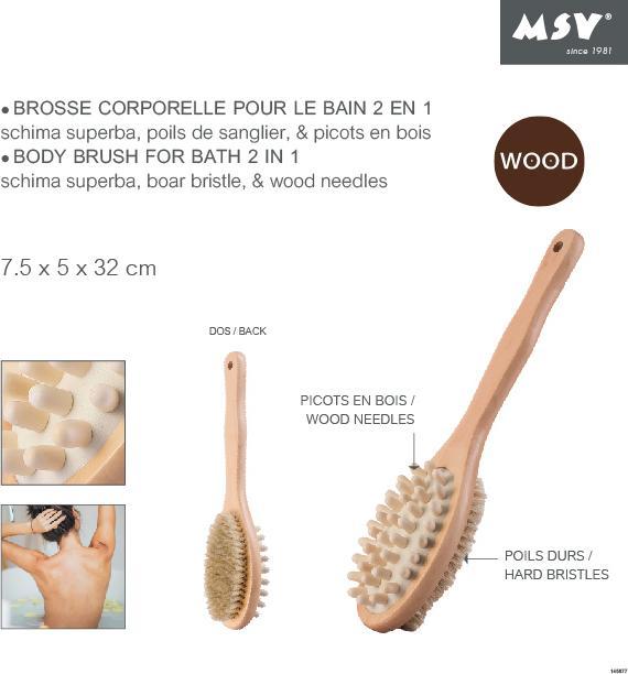 Immagine prodotto MSV Spazzola per il corpo