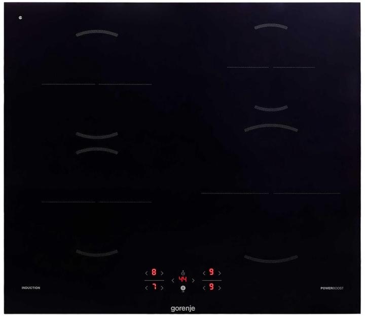 Actual product image Gorenje GI6401BSC Hob, Induction, 59.5 cm, 4 cooking zones, Black