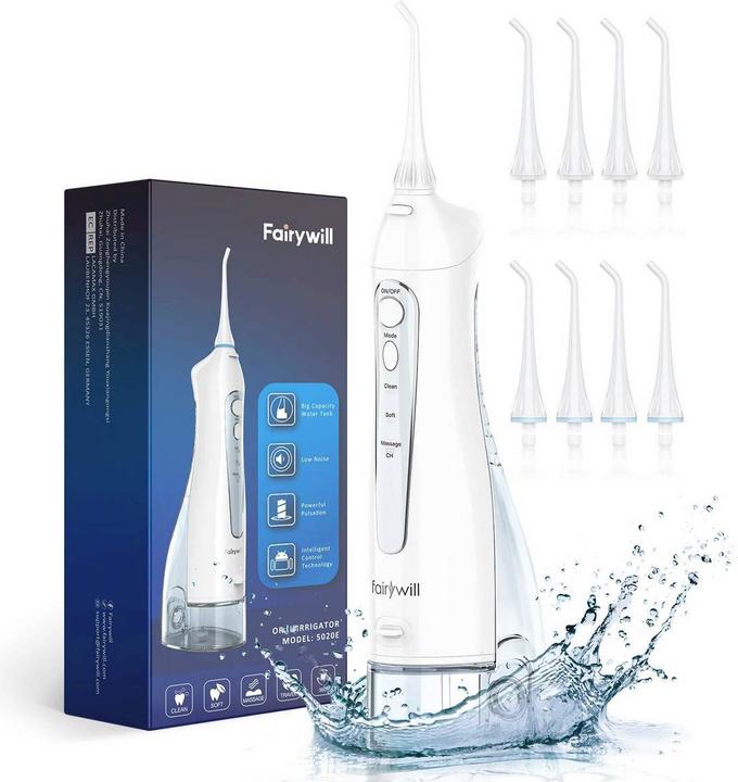 Actual product image Fairywill Water Flosser FW-5020E