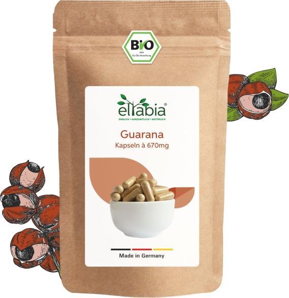 Eltabia Bio Guarana Kapseln 100 (100 Stück, Kapseln)