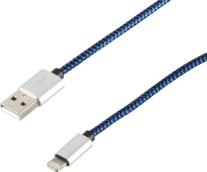Actual product image S-Conn USB A – Lightning (2 m, USB 2.0)