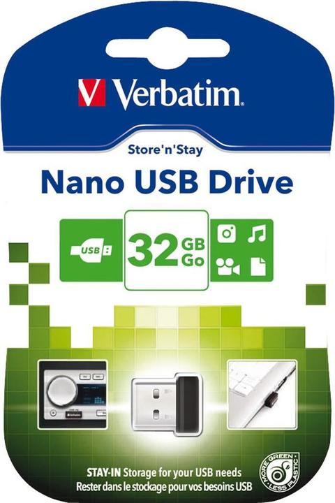 Actual product image Verbatim Nano (32 GB, USB-A)