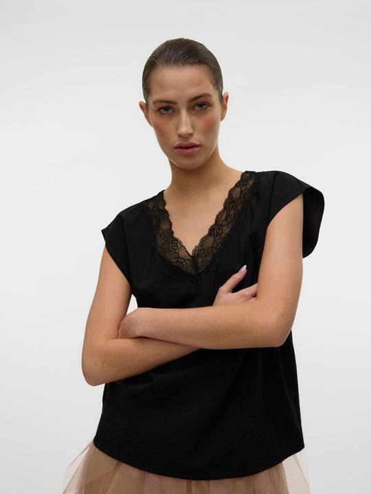 Immagine prodotto Vero Moda Vmsafa Sl V-Neck Lace Top Wvn Ga Noos (XS)
