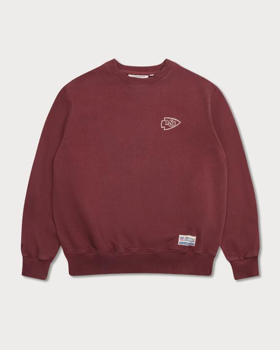Actual product image Lobster & Lemonade Kansas City Chiefs 96 Box Sweater maroon M (M)