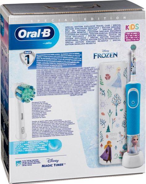 Produktbild Oral-B D100k Frozen 2 Gift Pack (Oszillierende Zahnbürste)