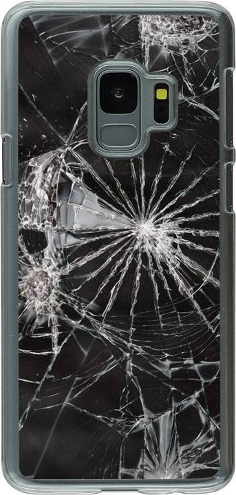 Produktbild PhoneLook Hülle transparent Broken Screen (Samsung Galaxy S9)