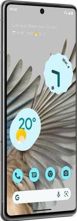 Produktbild Google Pixel 7 (128 GB, Snow, 6.30", SIM + eSIM, 50 Mpx, 5G)