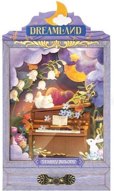 Actual product image Rolife DIY doll's house star melody