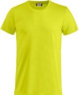 T-Shirt Clique Basic-T 029030, Baumwolle, warnschutz grün, Grösse L (L)