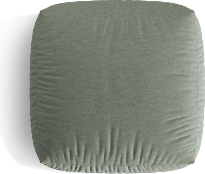 Actual product image Micadoni Modular Pouf, "Martina", 1 Seat, 106x106x44 Made in Europe (Cushioned stools)