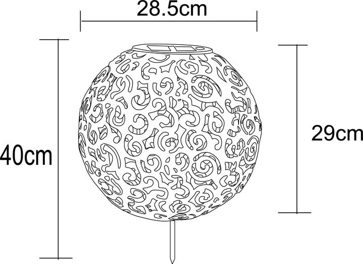 Immagine prodotto Globo Luce solare (1 x)