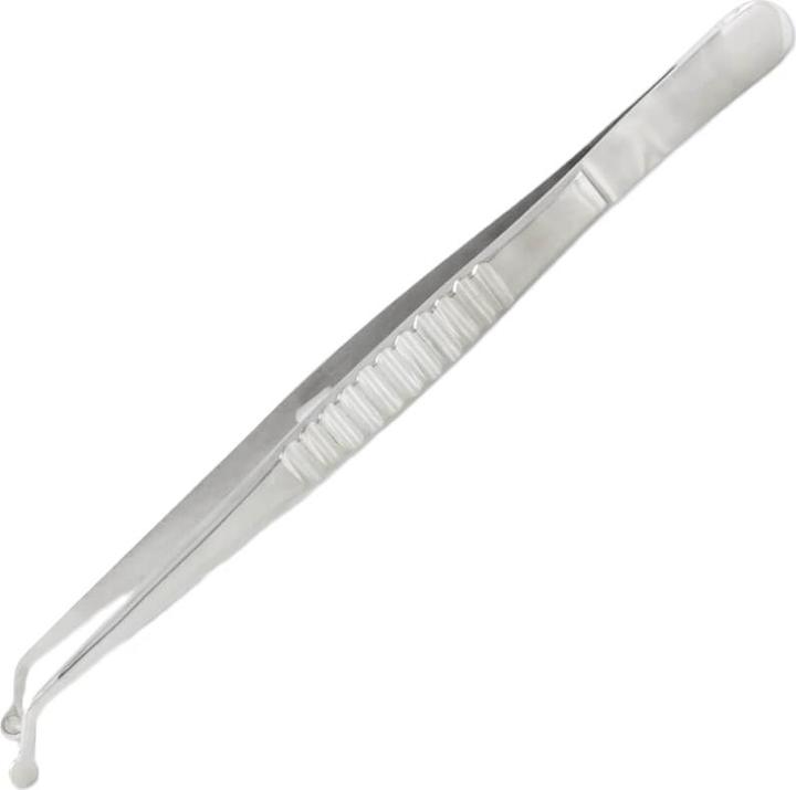 Star Piercing Kugelhalter gewinkelt Pinzette (Chirurgenstahl 316L)