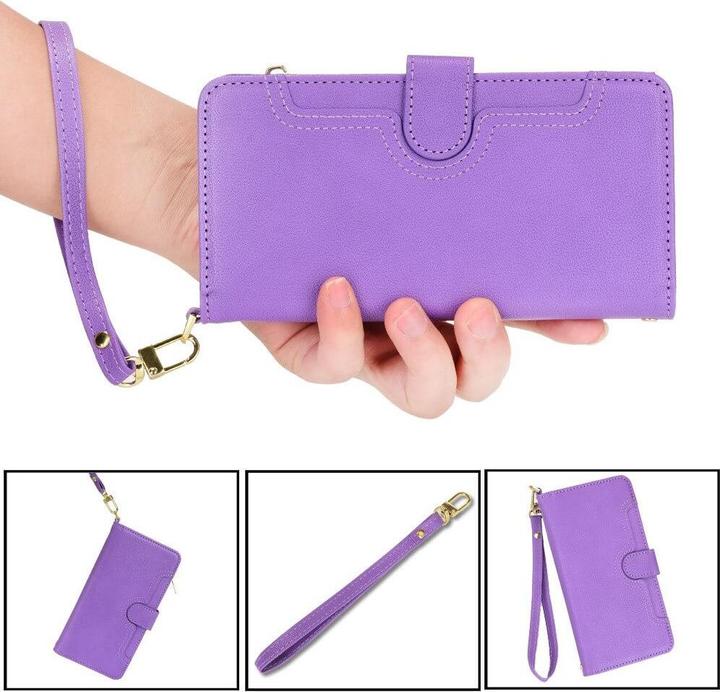 Produktbild Cover-Discount Google Pixel 7a - Brieftaschen Hülle violett (Google Pixel 7a)