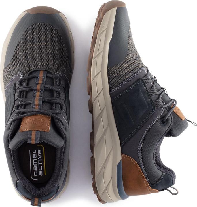 Image du produit Camel Active Sneaker crazy horse pu/textile NAVY/BRAUN (48)