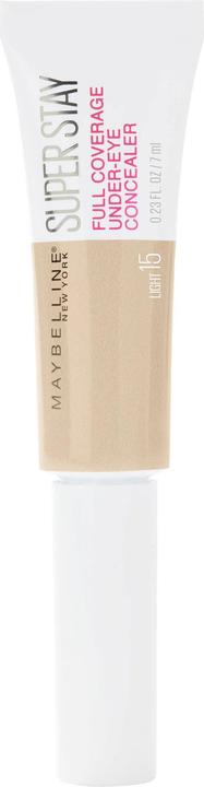 Actual product image Maybelline New York Maybelline Superstay Full Coverage Cream Concealer 15 Beige Light - 6 Ml
