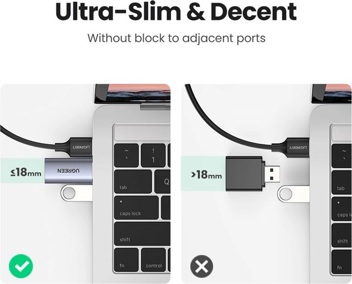 Produktbild Ugreen USB 2.0 auf Audio Adapter USB Soundkarte Stick (USB)