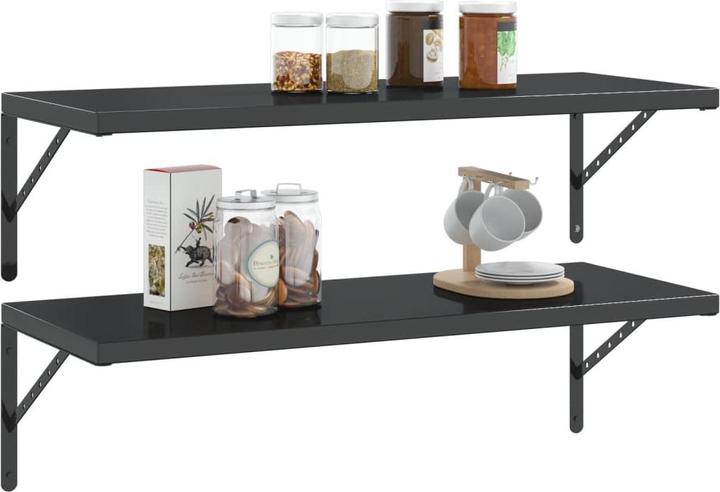 Produktbild VidaXL Regalträger 4 Stk. Edel