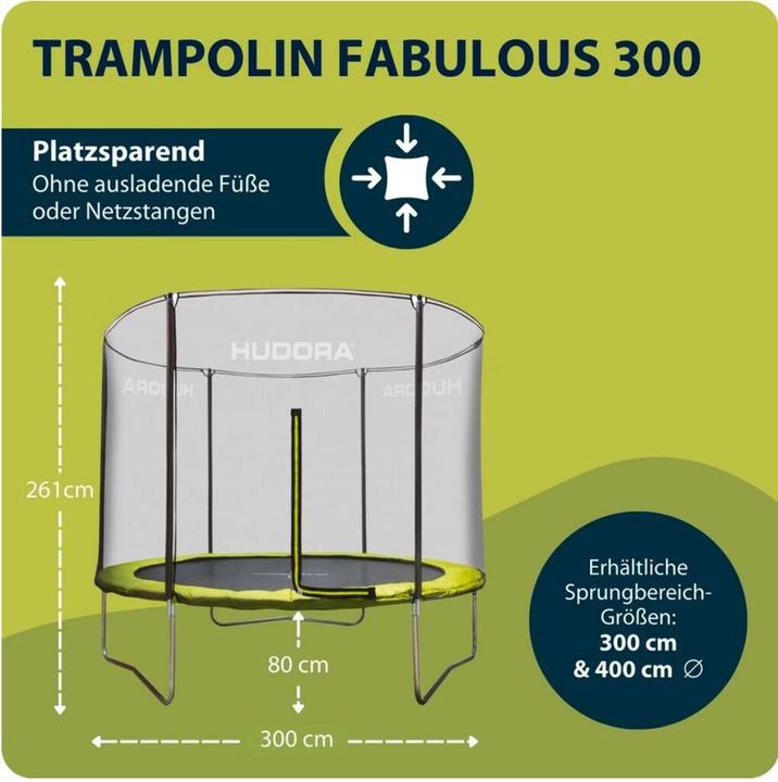 Produktbild Hudora Fabulous 300 (300 cm)