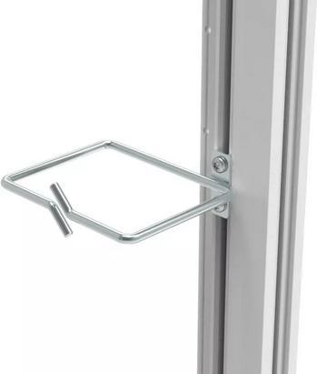 Actual product image Minkels Steel cable rings, 8.5 cm width, 16.5 cm depth. Unit: Set 10 pcs