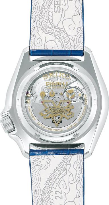 Actual product image Seiko 5 Sport Street Fighter V CHUN-LI Limited Edition (Analogue wristwatch, 43 mm)